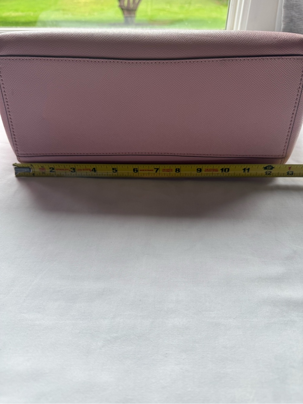 Coach Pink Large Leather Tote with Turnlock and Hangtag - Picture 14 of 14